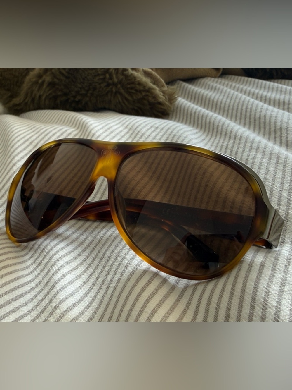 Pre-Vintage, Gucci Tortoiseshell Aviator Sunglasses